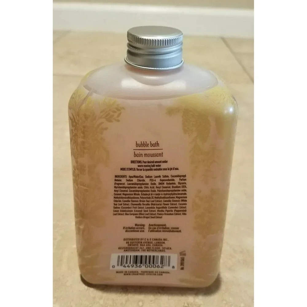 Crabtree & Evelyn Carmelized Fig And Brown‎ Sugar Bubble Bath 22 fl oz NEW